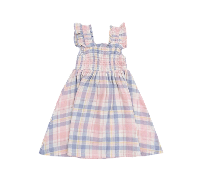 Dusty Plaid Sundress