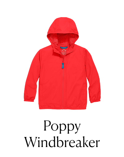 Poppy Windbreaker