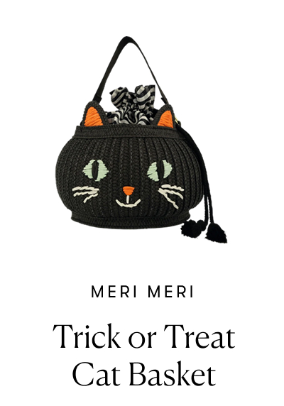 Trick or Treat Cat Basket