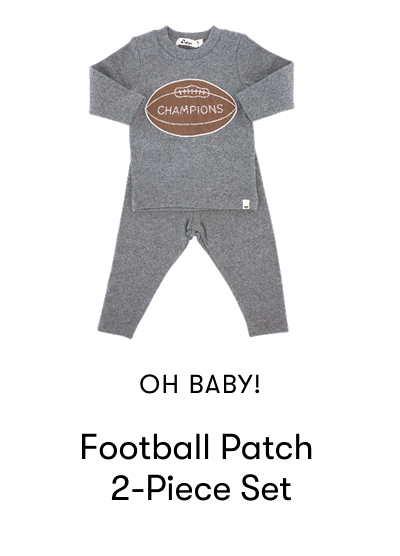 Football Patch 2-Piece Set