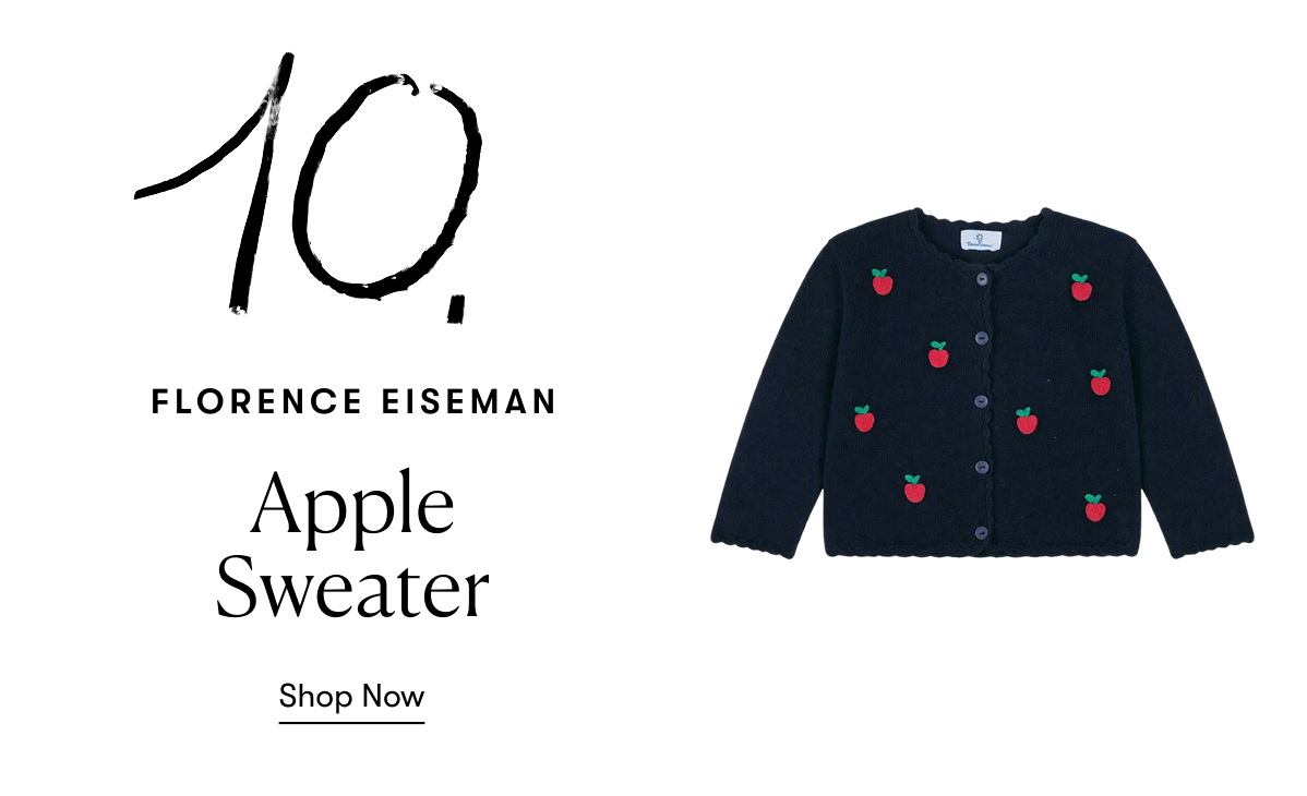 Florence Eiseman: Apple Sweater