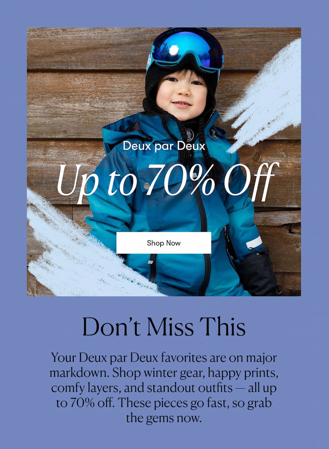 Don't Miss This Sale