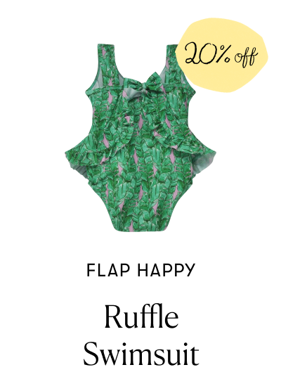 Flap Happy - Ruffle Swimsuit (20% off)
