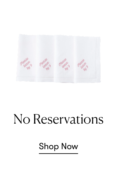 No Reservations