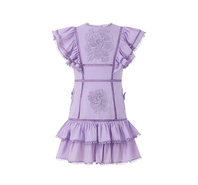 Carloyn Frill Mini Dress