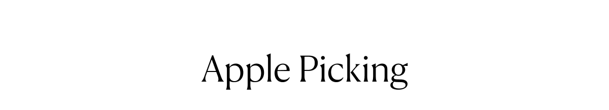 Apple Picking