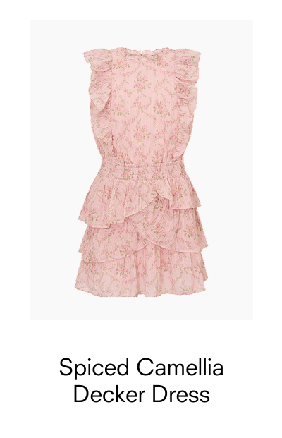 Spiced Camellia Decker Dress 