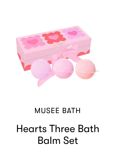 Hearts Three Bath Balm Set