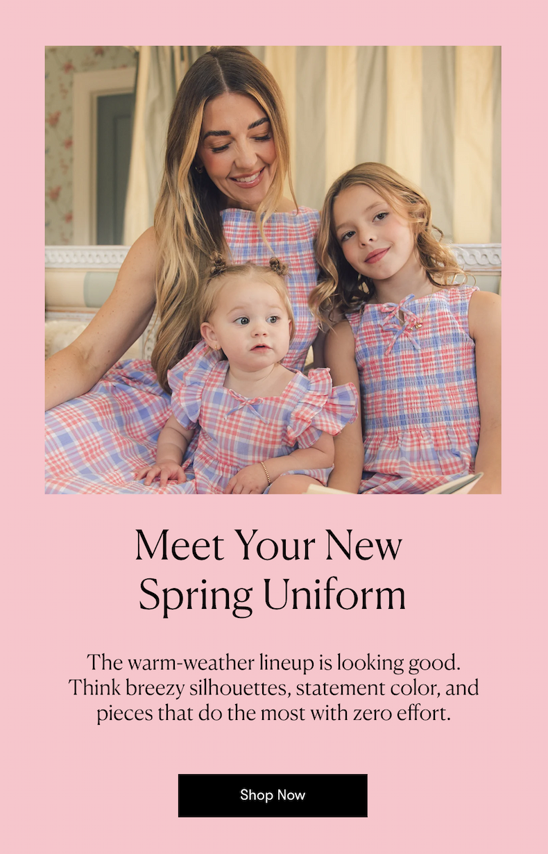 Meet Your New Spring Uniform