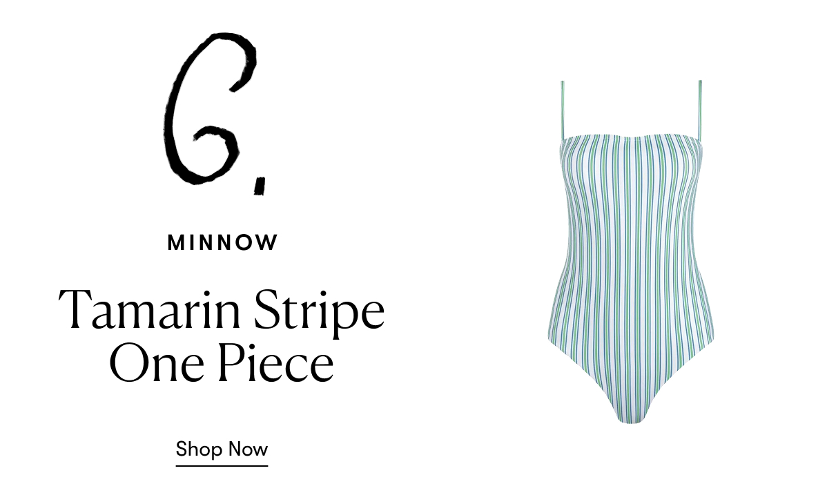 Minnow: Tamarin Stripe One Piece