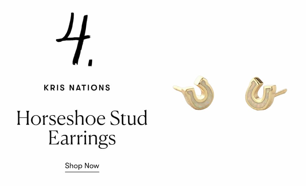 Horseshoe Stud Earrings