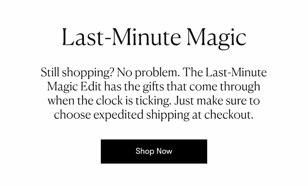 Last Minute Magic