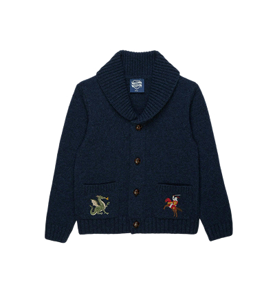 Knight & Dragon Shawl Cardigan 