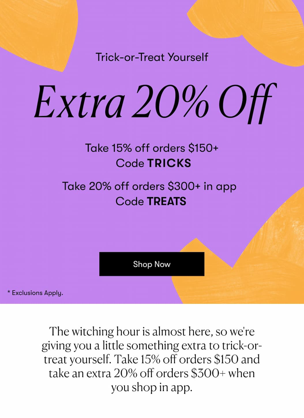 Extra 20% Off Extra 20% Off