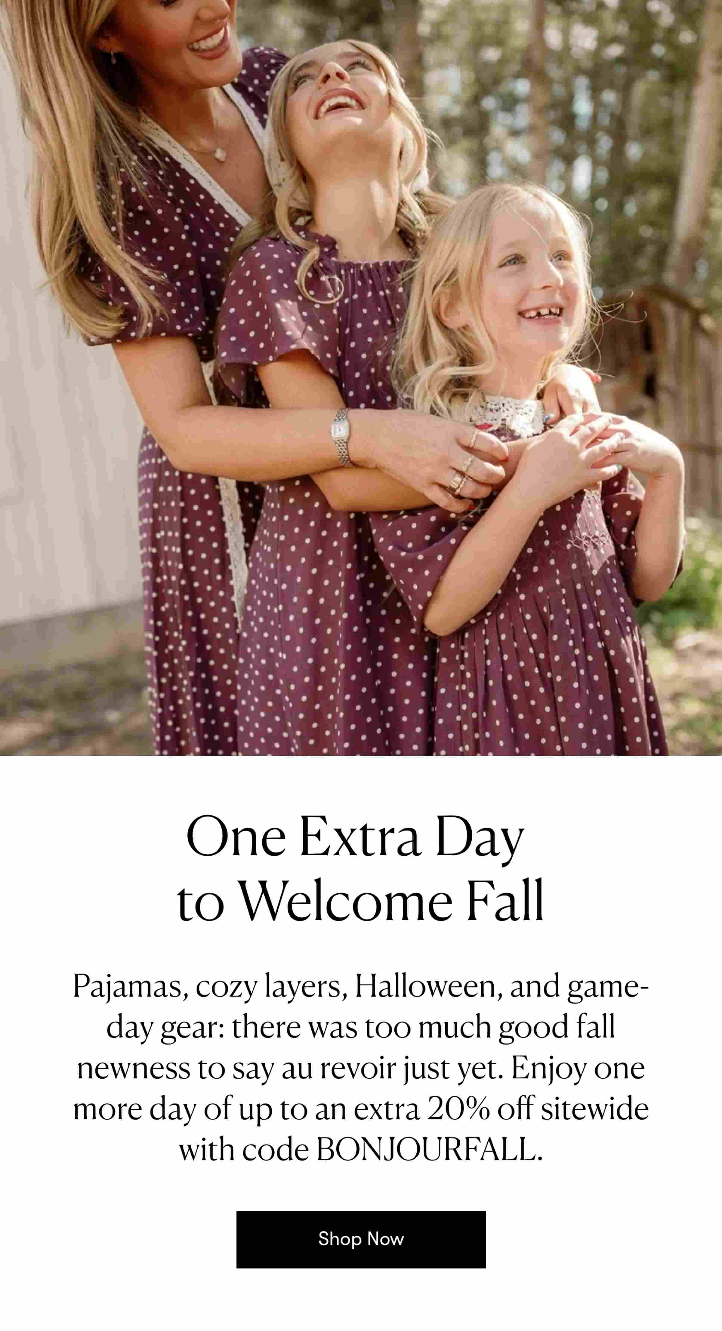 One Extra Day to Welcome Fall