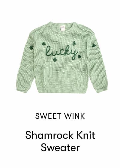 Shamrock Knit Sweater