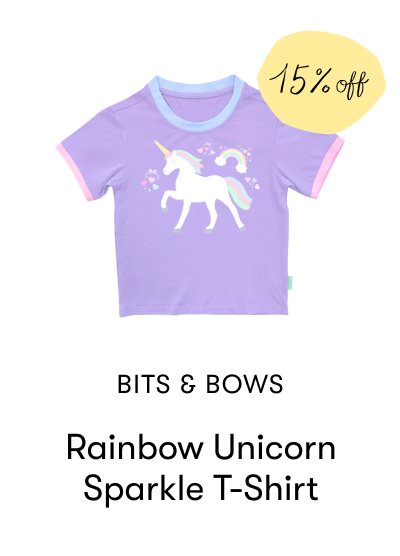 Rainbow Unicorn Sparkle T-Shirt