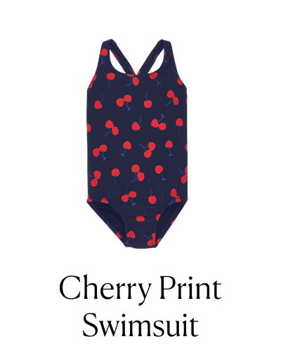Cherry Print Swimsuit