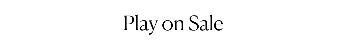 Play On Sale