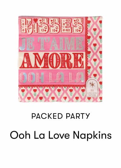 Ooh La Love Napkins