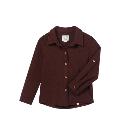 Burgundy Jersey Shirt
