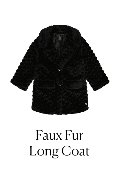 Faux Fur Long Coat