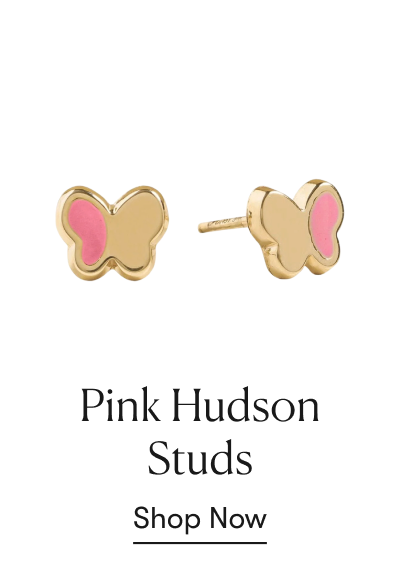 Pink Hudson Studs