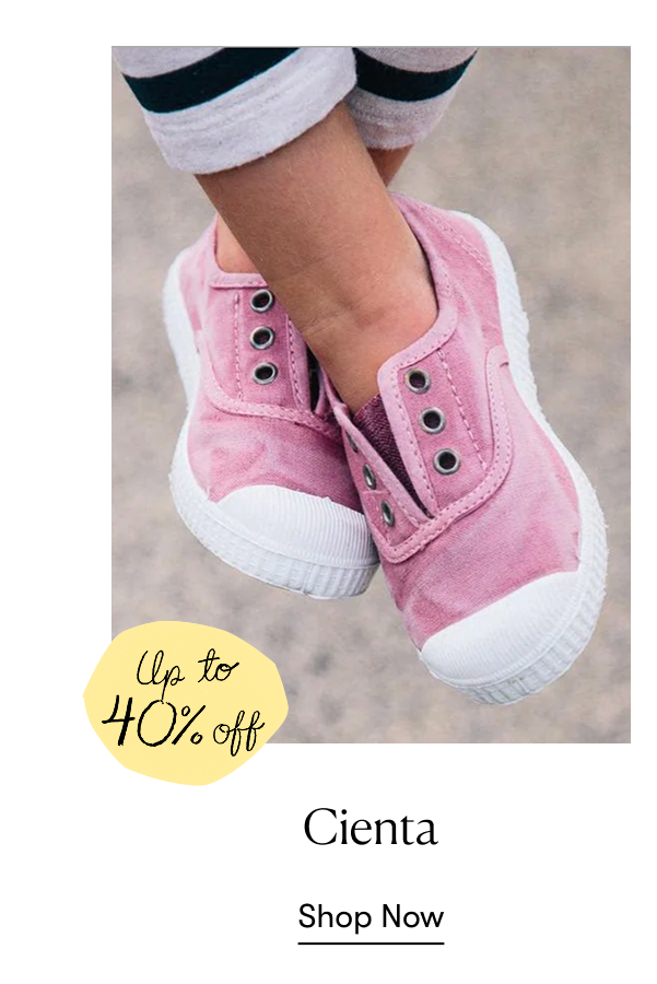 Cienta: Up to 40% off 