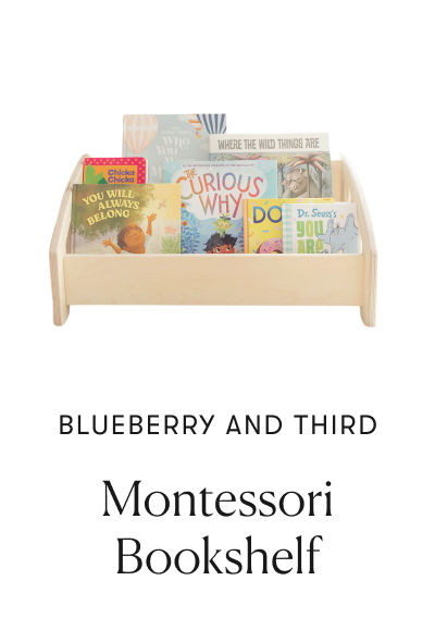 Blueberry and Third: Montessori Bookshelf