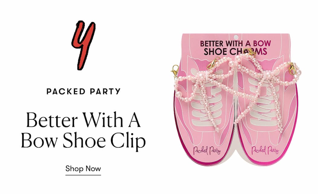 Better With A Bow Shoe Clip