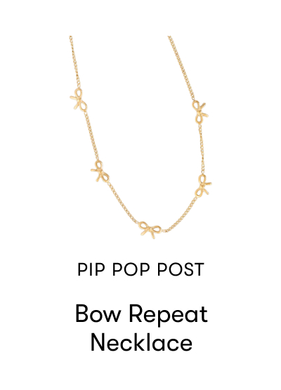 Bow Repeat Necklace
