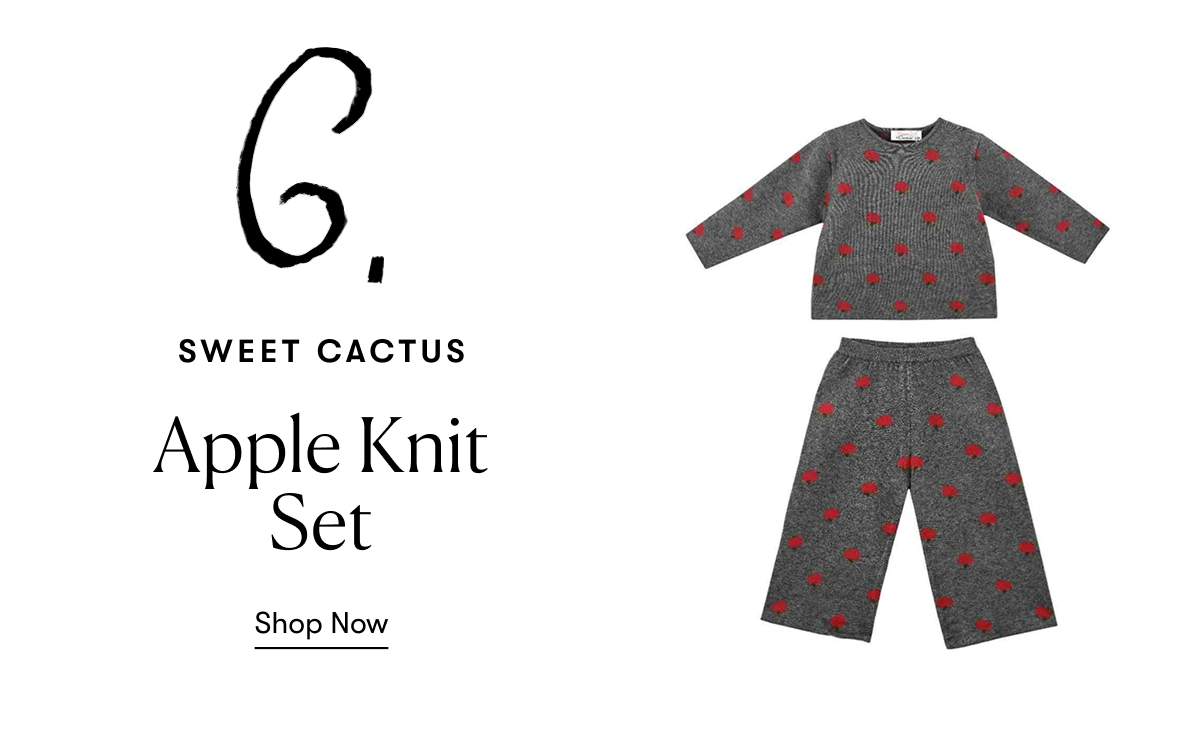 Sweet Cactus: Apple Knit Set