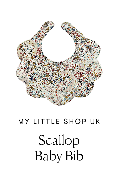 My Little Shop UK: Scallop Baby Bib
