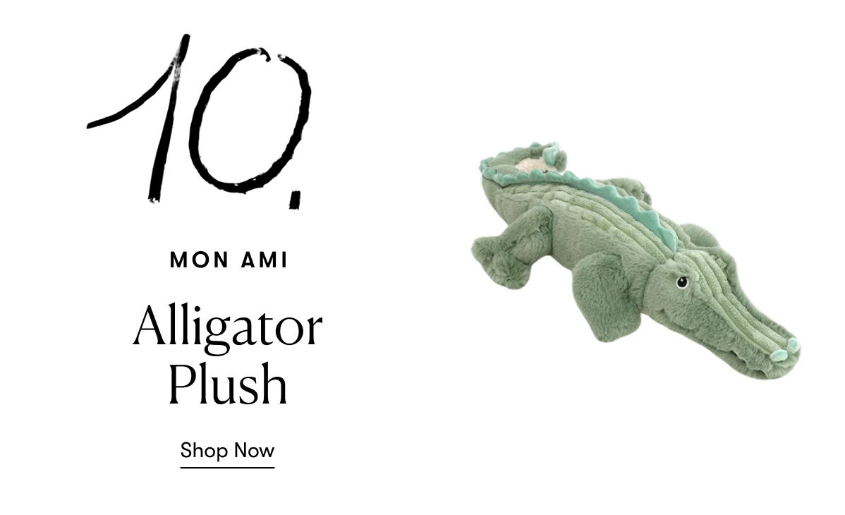 MON AMI: Alligator Plush