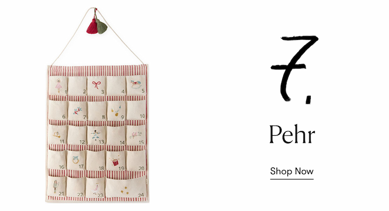 Partridge in a Pehr Tree Advent Calendar