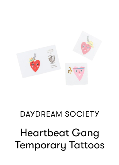 Heartbeat Gang Temporary Tattoos