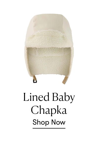 Lined Baby Chapka