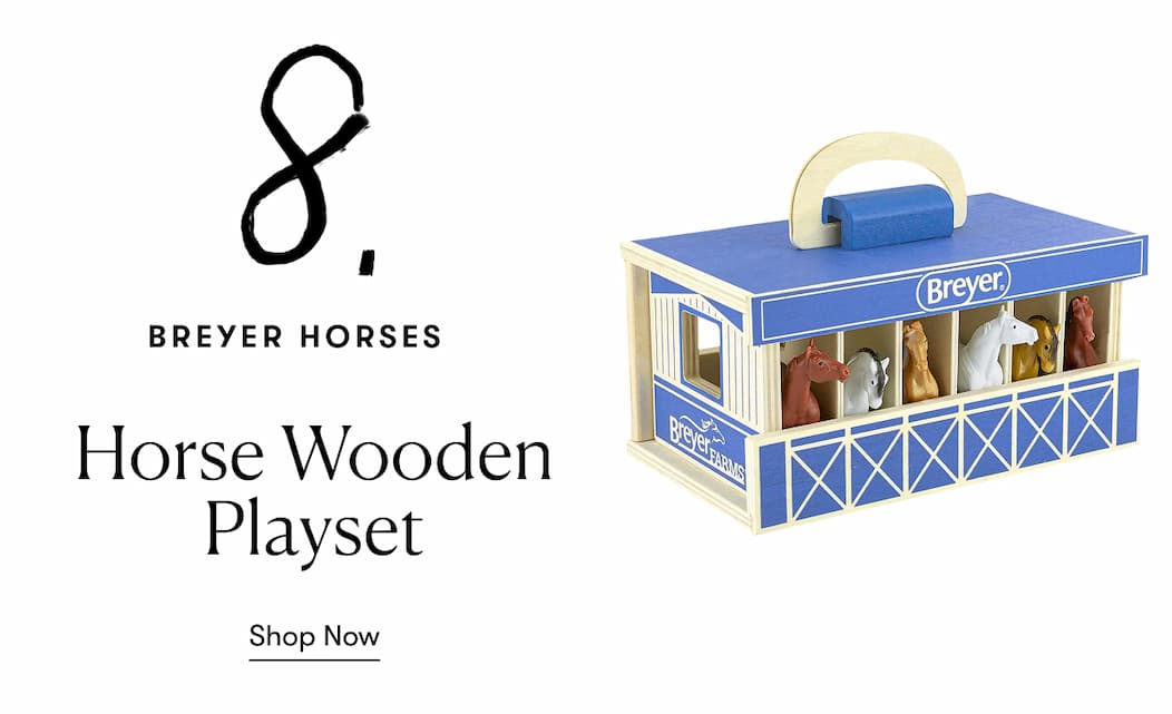 Horse Wooden Playset
