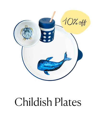 Childish Plates (Home)- 10% off 