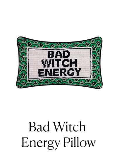 Bad Witch Energy Pillow