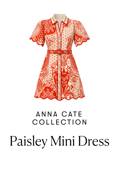  Anna Cate Collection - Paisley Mini Dress