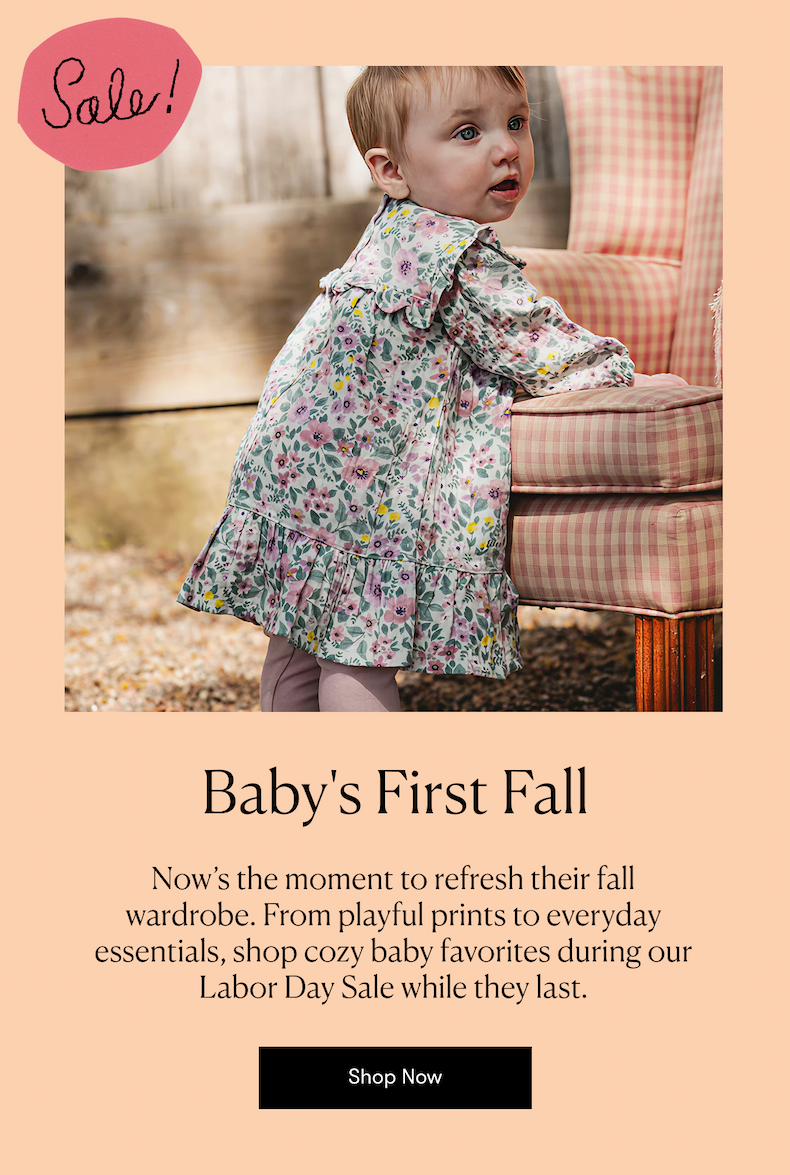 Shop Baby's First Fall On Sale Shop Baby's First Fall On Sale