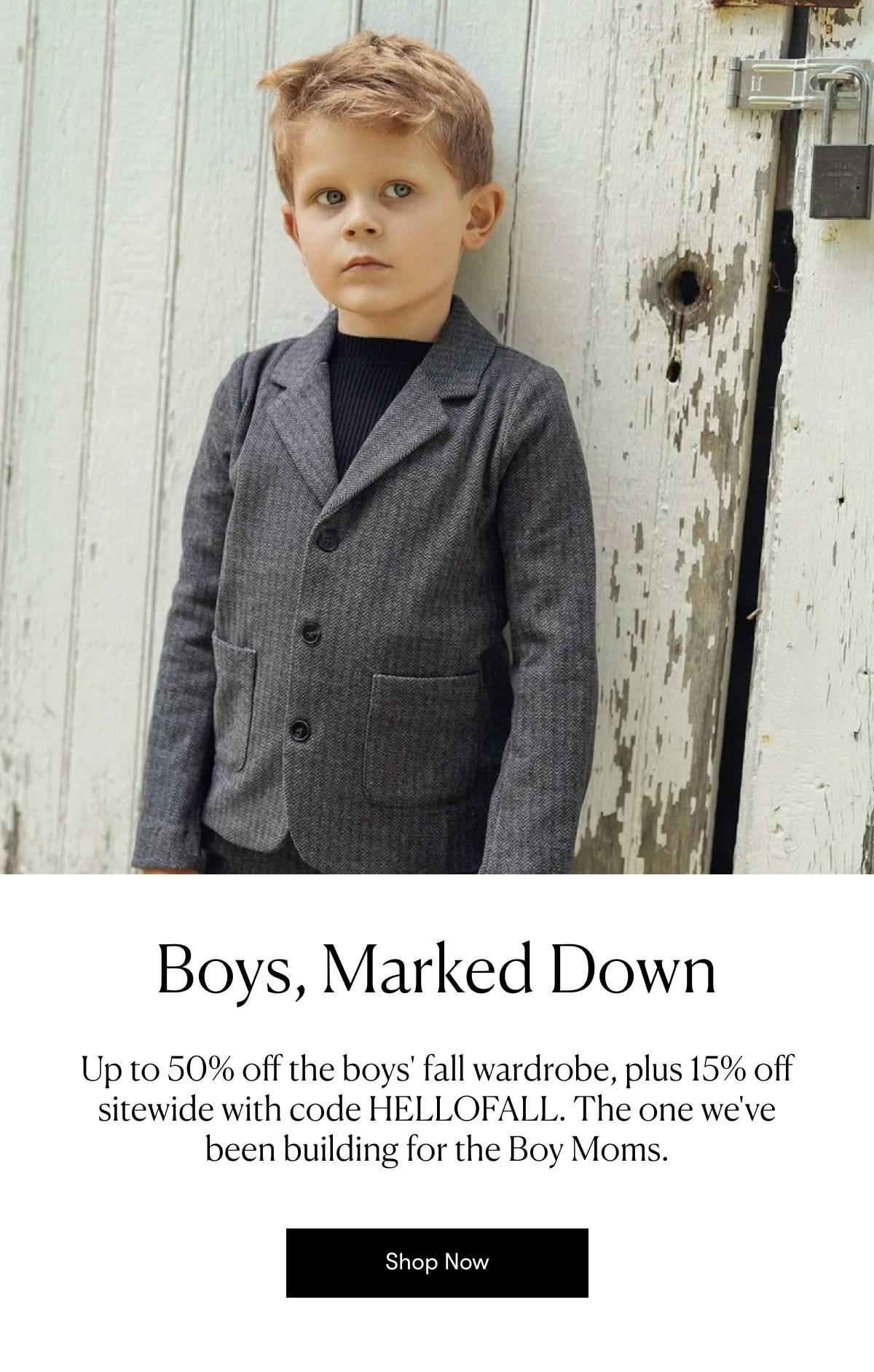 Boys, Marked Down