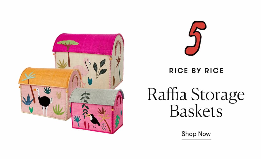 Raffia Storage Baskets