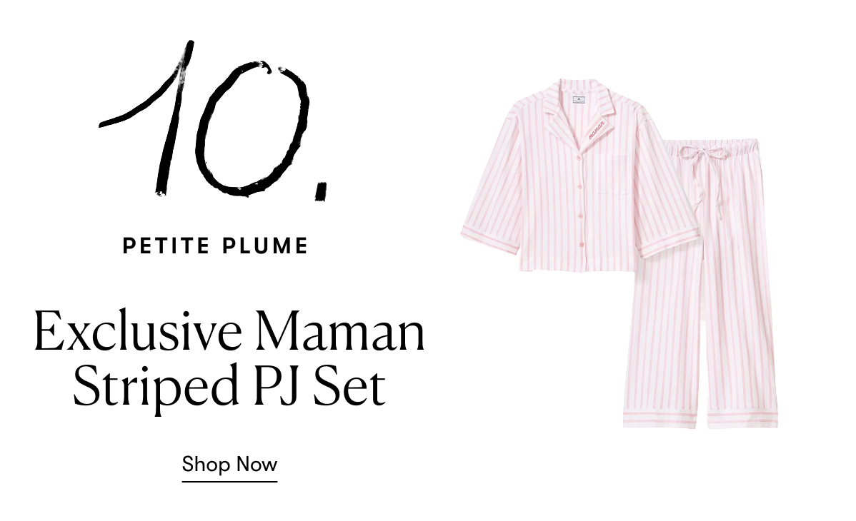 Exclusive Maman Striped PJ Set