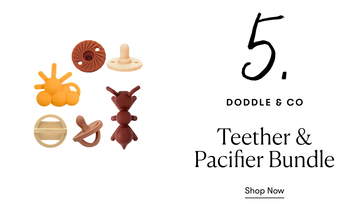 Doddle & Co Teether & Pacifier Bundle