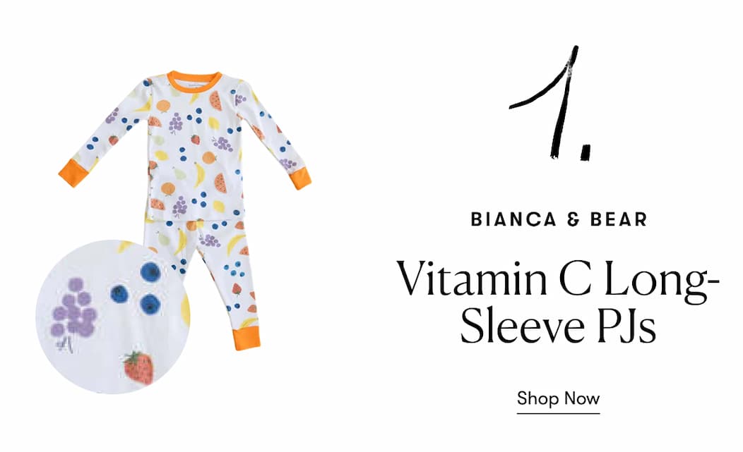 Vitamin C Long-Sleeve PJs