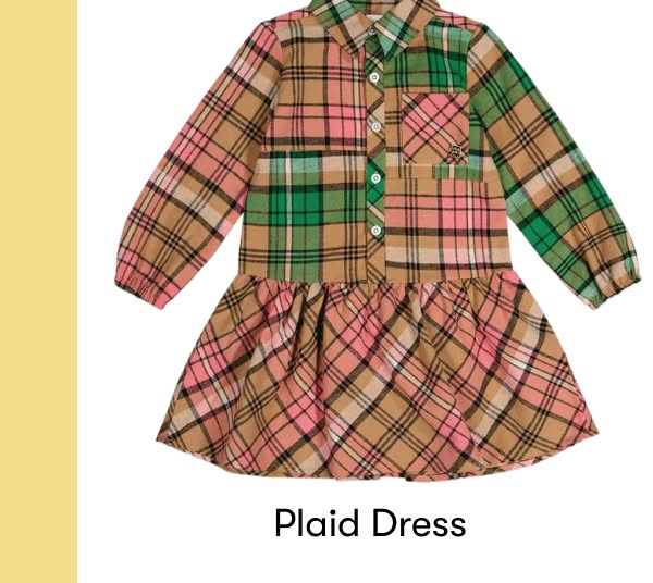 Brand: Deux par Deux | Product: Plaid Dress