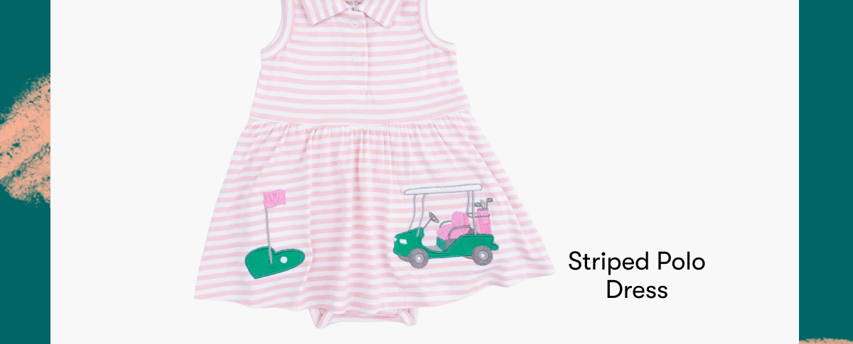 Striped Polo Dress
