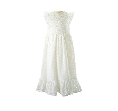 Eyelet Embroidered Maxi Dress